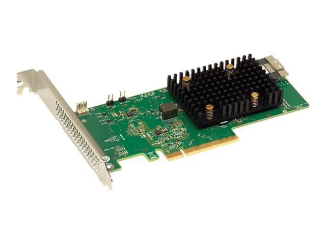Broadcom Megaraid 9520-8I - Styreenhed Til Lagring (Raid) - 8 Kanal - Sata 6Gb/S / Sas 12Gb/S / Pcie 4.0 (Nvme) - Lavprofil - Raid 0, 1, 10, Jbod - P