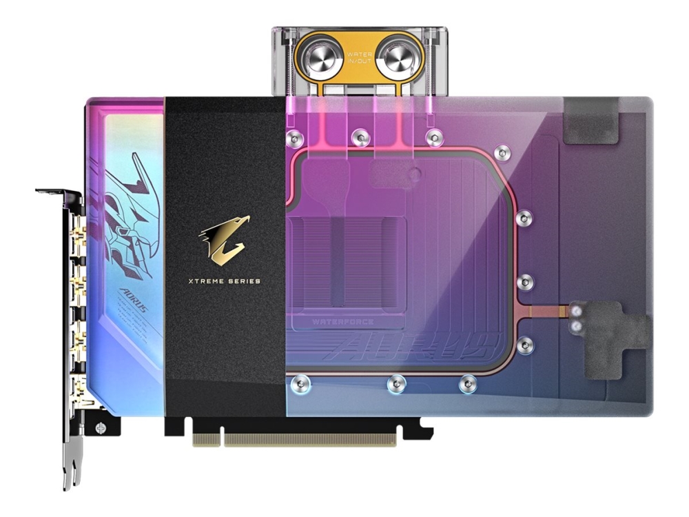 Gigabyte Aorus Geforce Rtx 5090 Xtreme Waterforce Wb 32G Grafikkarte - 32 Gb Gddr7, 512 Bit, Pci-E 5.0, 2655 Mhz Kernfrequenz, 3 X Dp 2.1A, 1 X Hdmi