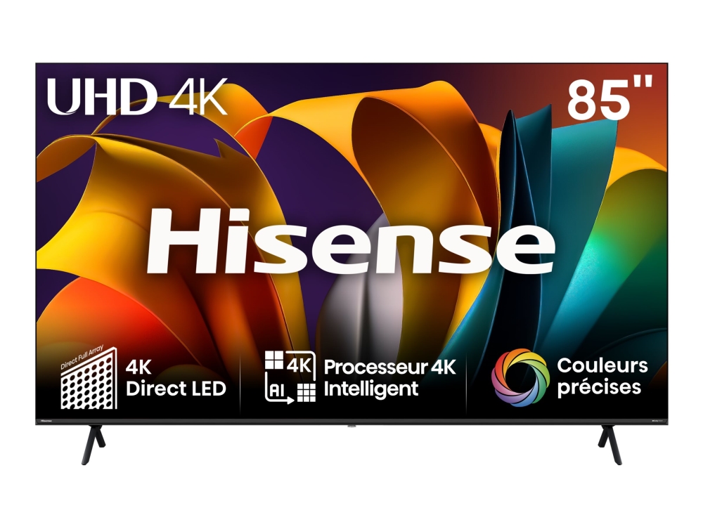 Hisense 85A6n, 2,16 M (85"), 3840 X 2160 Pixel, Led, Smart Tv, Wi-Fi, Sortieren