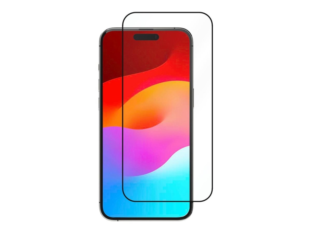 Estuff Es501406, Apple, Iphone 15 Pro, Kratzresistent, Schwarz, Transparent, 1 Stück(E)