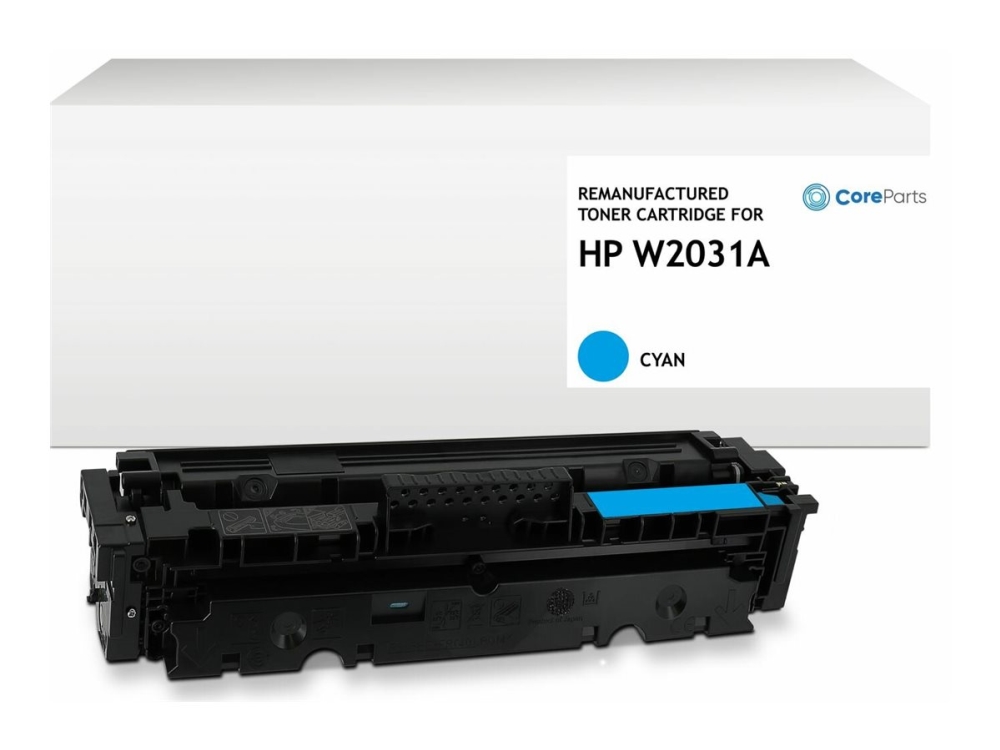 Coreparts - Cyan - Kompatibel - Tonerpatron (Alternativ Til: Hp W2031a) - For Hp Color Laserjet Enterprise M455, Mfp M480 Color Laserjet Pro M454, M