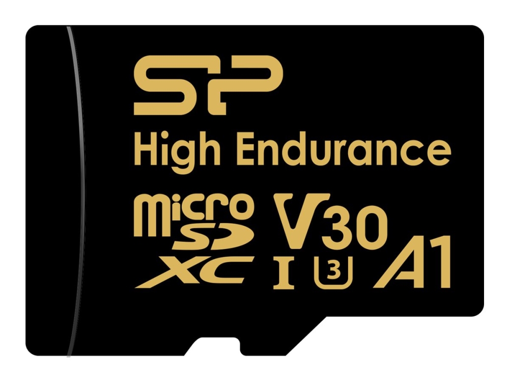 Silicon Power Microsdxc Hohe Ausdauer 256Gb V30 + Adapter (Sp256gbstxdv3v1hsp)
