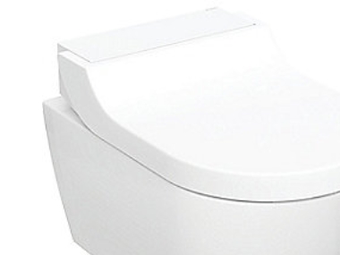 Geberit Aquaclean Tuma Comfort - Douchetoilet Væghængt: Wc-Skål: Hvid / Keratect