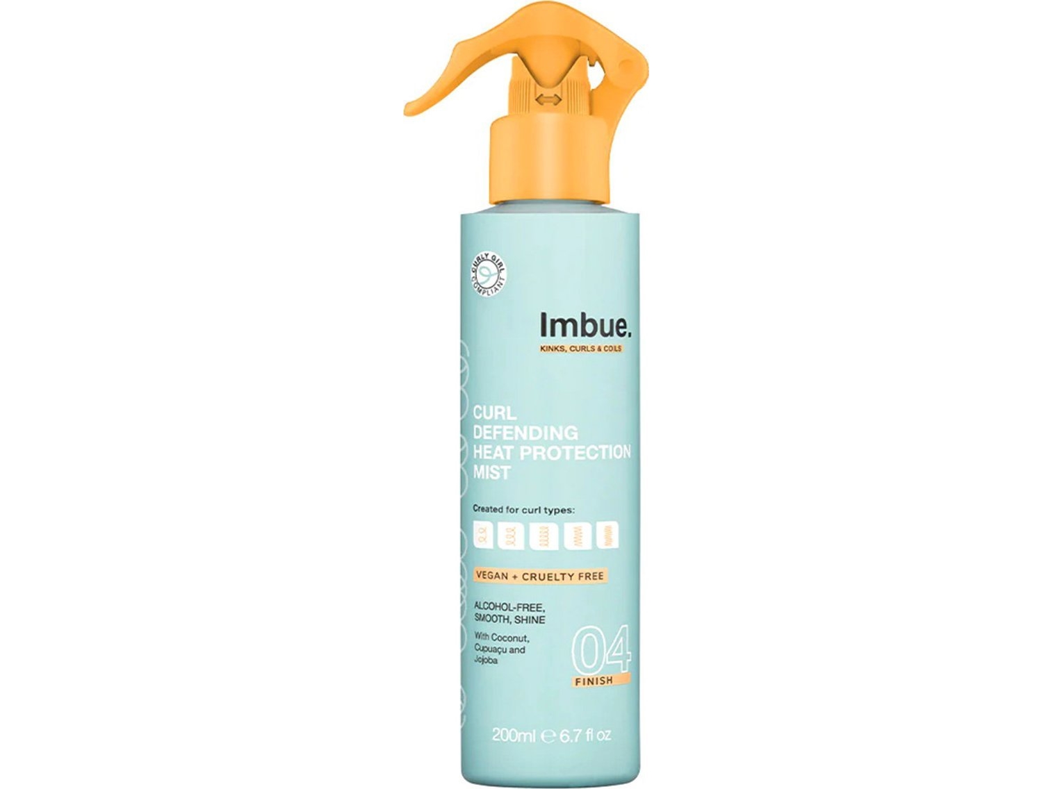 Imbue Curl Defending Heat Protection Mist 6.76 Fl Oz