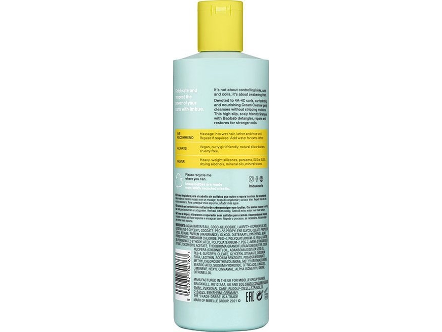 Macadamia Imbue - Coil Awakening Sulphate Free Cream Cleanser