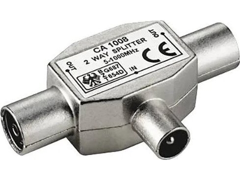 Premiumcord Premiumcord Premiumcord Tv-Antenne Loop-Connector Iec 75 Ohm 1Xm-2Xf