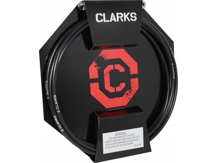 Clarks Clark's Shimano Hydraulisk Bremseslange (Xtr 2005-2006) Med Kabelsko For Og Bag 3000Mm Sort