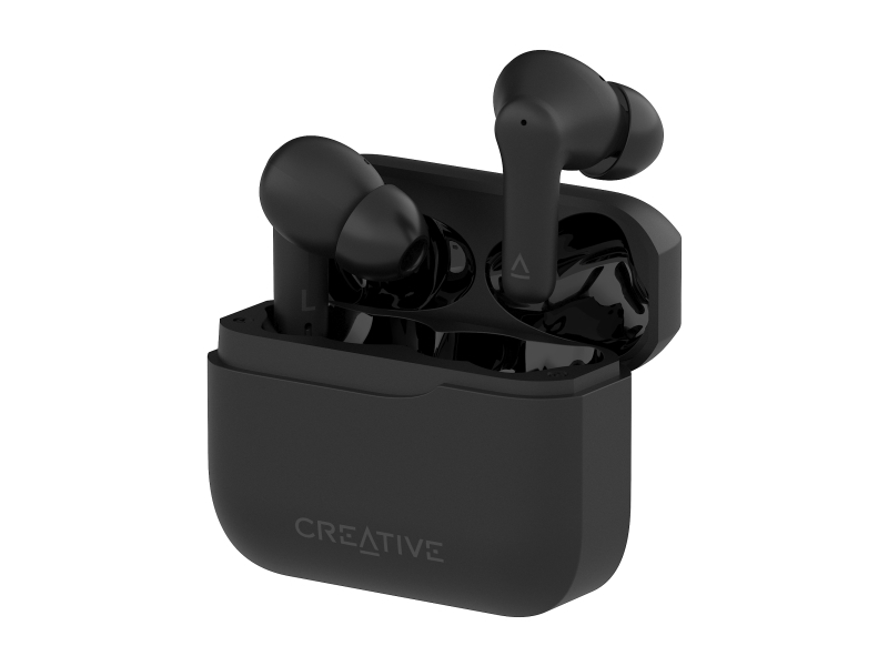 Creative Labs Creative Zen Air 2, True Wireless Stereo (Tws), Opkald/Musik/Sport/Hverdag, 20 - 20000 Hz, Hovedtelefoner, Sort