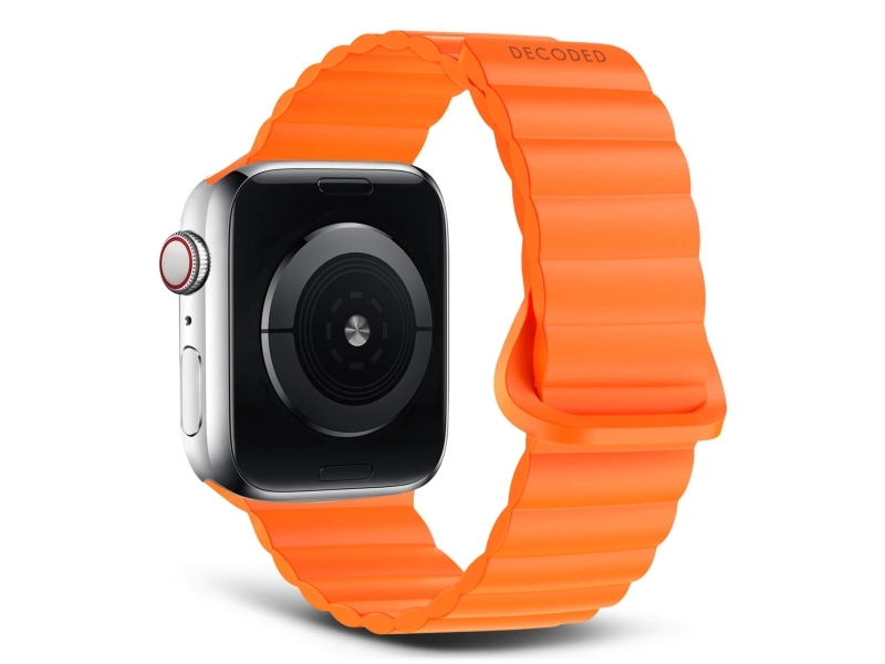 Decodiert D24aws45tsl4sah, Urrem, Apple, Apple Watch 44Mm / 45Mm / 46Mm / 49Mm, Silikone, Orange