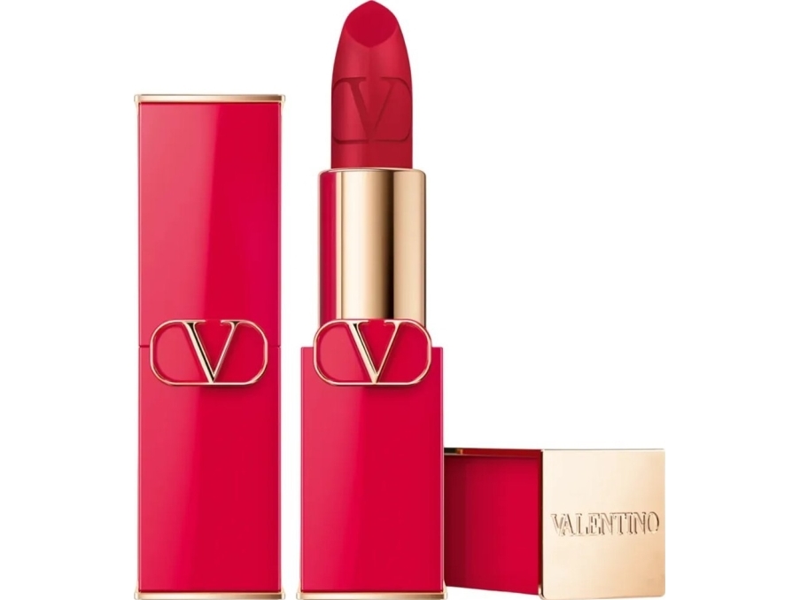 Valentino Valentino, Rosso, Matte, Cream Lipstick, 215A, Refillable, 3.5 g For Women