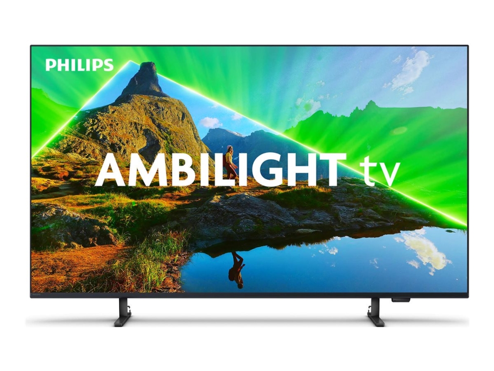 Philips 50pus8389 50  " Diagonal Klass Led Bakgrundsbelyst Lcd Tv Smart Tv Titan Os 4k Uhd 2160p 3840 X 2160 Hdr Mattsvart