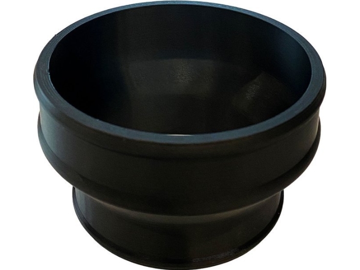 Glidende plastreduktion 76-70 mm