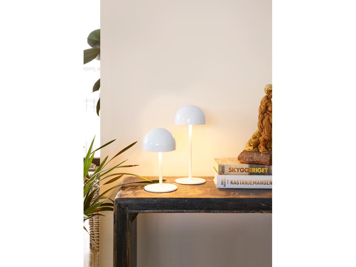 Lampa Stołowa Tork Sirius Sirius Tim Wiederaufladbare Lampe - Weiß - H 22 Cm