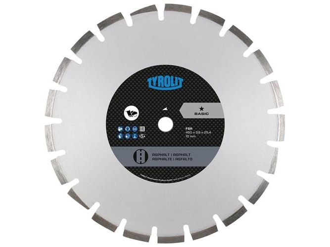 Diamantklinge Basic FSA dry 450x3,6x25,4 | Elverktyg - Sågblad - Diamantblad | GameStuff