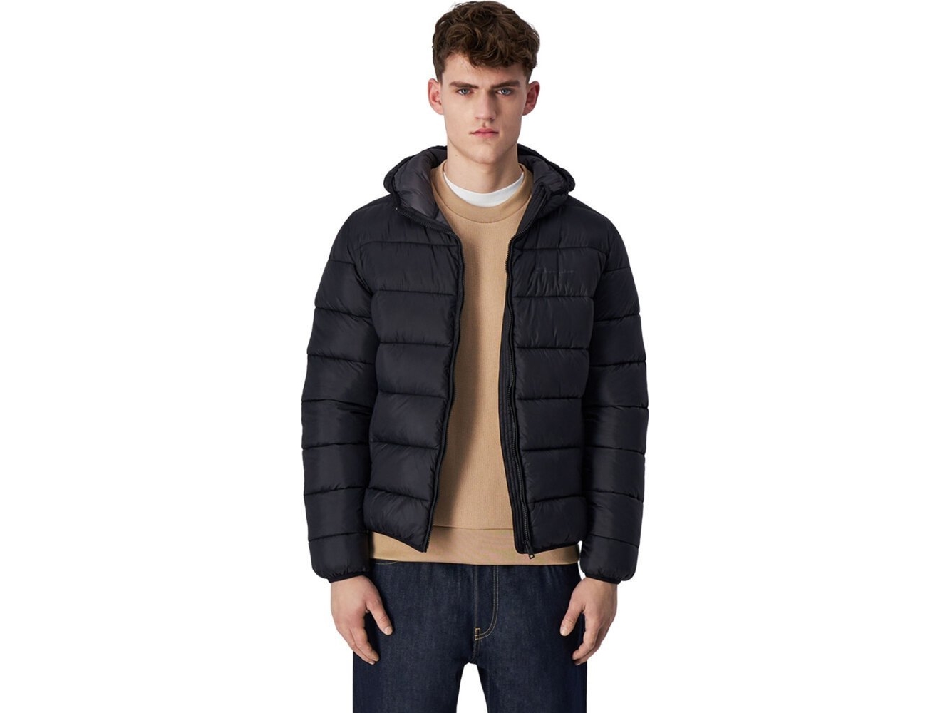 Kurtka Męska Champion Kurtka Męska Champion Hooded Czarna 220342 Kk001 Xl
