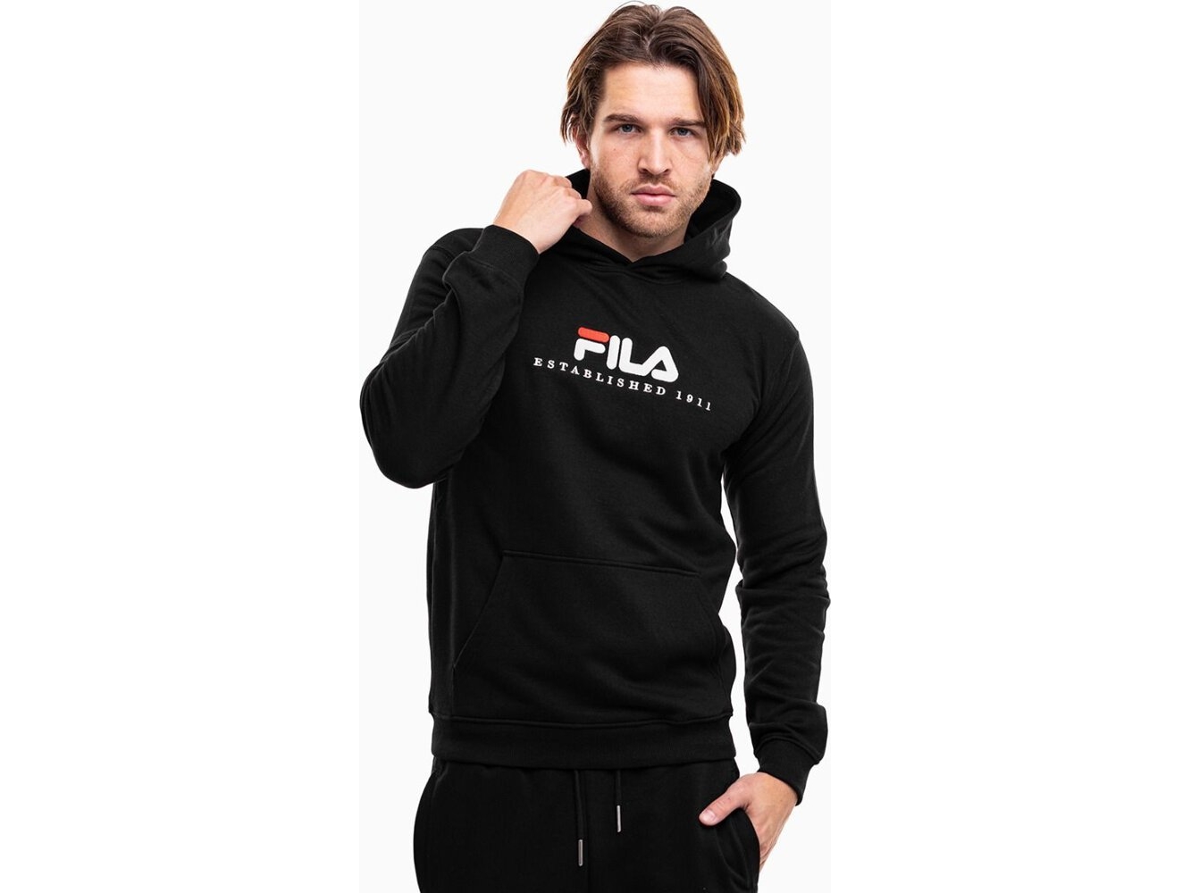 Fila Brunssum Herren Sweatshirt Schwarz Fau0145 80010 L