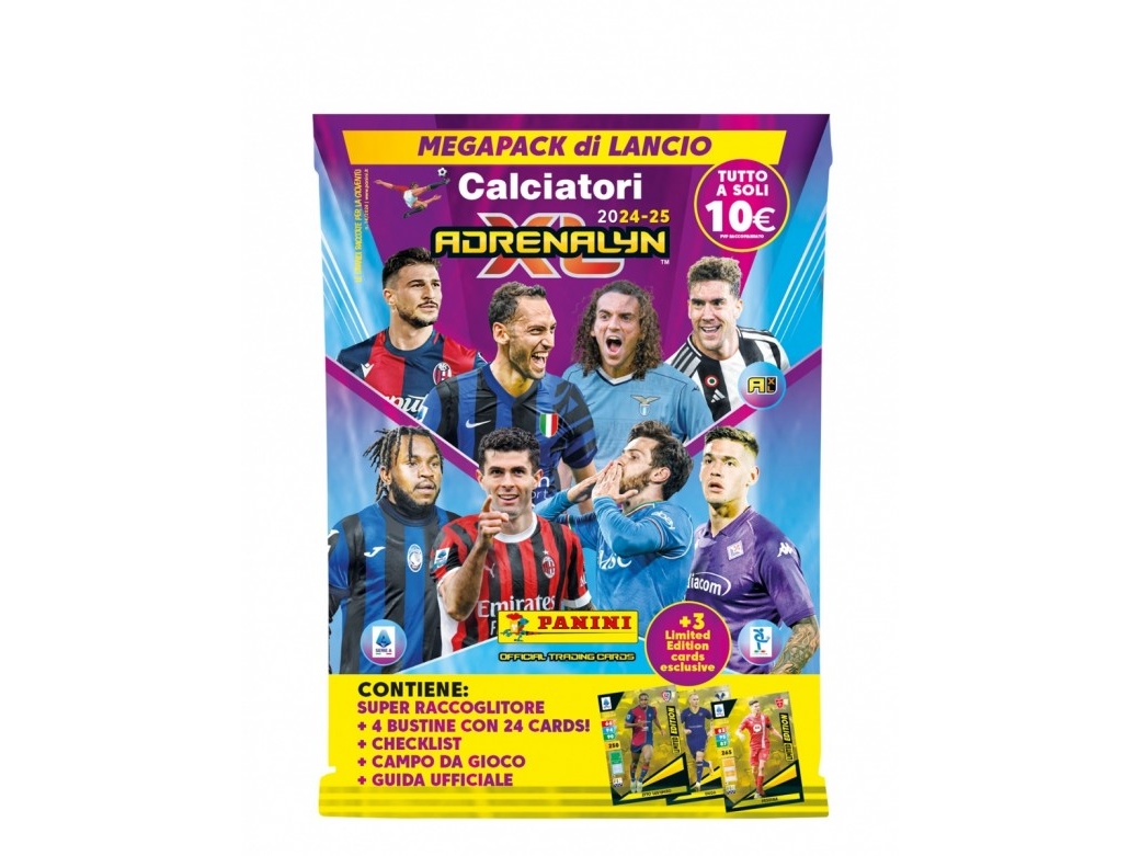 Panini Football Cards Italian League 2025 Mega Starter Set