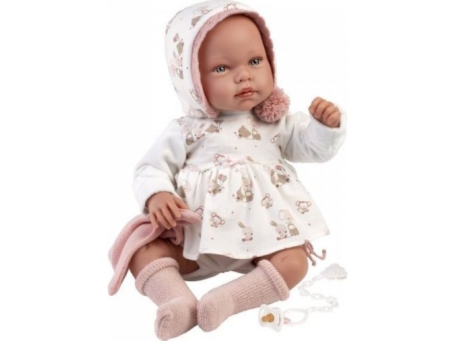 Llorens Babypuppe Tala Weinend 44 Cm