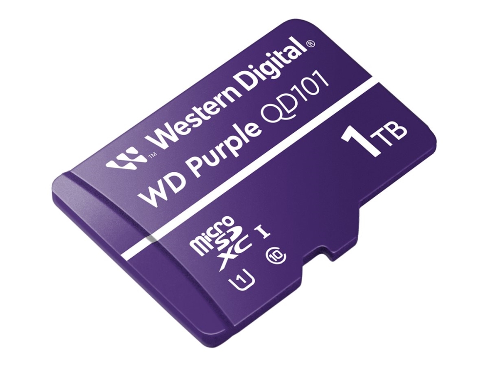 Western Digital Wd Purple Sc Qd101, 1 Tb, Microsdxc, Uhs-I, Class 1 (U1)
