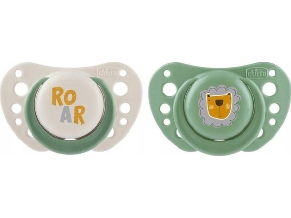 Chicco 171514 napphållare PF AIR silikon 2-6 mån 2 st. grön | Baby & barn - Sömntid - Baby kostym | GameStuff