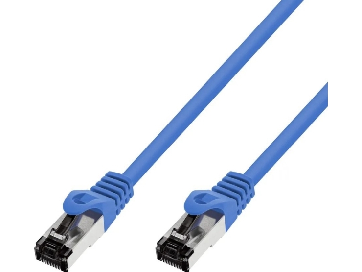 Extralink Cat.8.1 S/Ftp 3M 40G Blå | Lan-Patchcord | Kobber Twisted Pair Netværkskabel