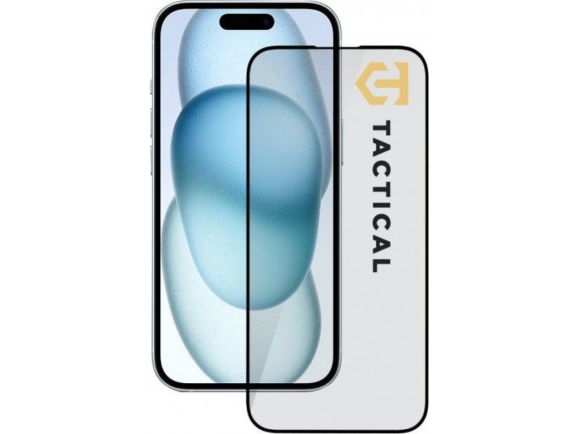 "Glass Shield 5D Iphone 15/16" Black