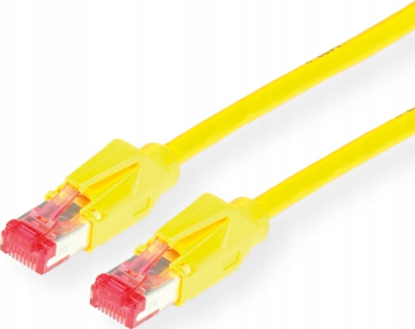 Draka Comteq S/Ftp Patch Cable Cat6, Yellow, 10M, 10 M