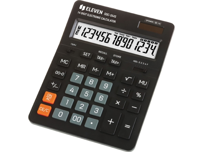 *ELV office calculator SDC554S black