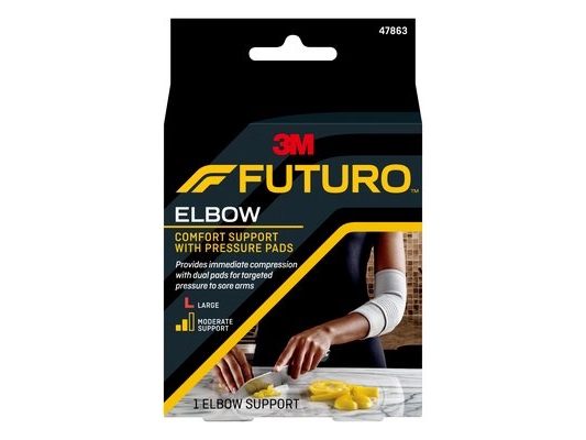 Futuroâ"¢ Ellenbogenbandage 47863Dabi, Gr. L Grau 27,9-30,5 Cm, 1 St. (47863Dabi)