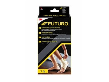 3M Futuro 47876, Fußgelenk, Unterstützung, L, Nylon, Polyester, Gummi, Spandex, Beige, Athletisch