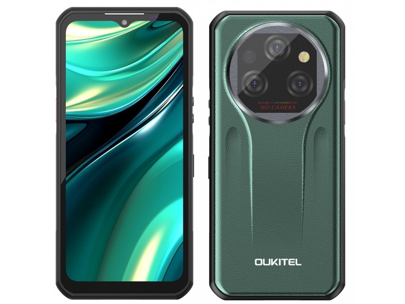 Smartphone Oukitel Wp39 6/256 11000Mah Ds. Green Bez Ładowarki