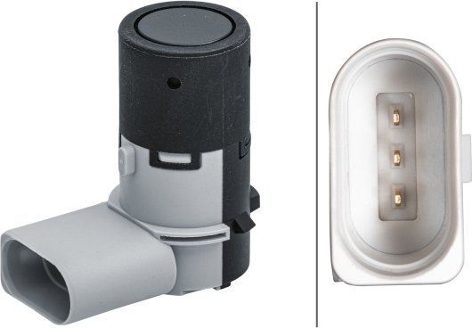 Parkeringsafstandssensor for/bag (kan males: ja) Passer til: AUDI A4 B7, A6 C5, A6 C6, A8 D3, SKODA OCTAVIA II, VW NEW BEETLE 9C, POLO IV 9N, POLO IV 9N3 01.97-04.15