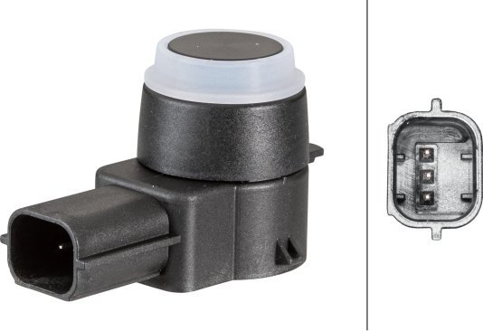 Parkeringsafstandssensor for/bag passer til: CHEVROLET AVEO, CRUZE, ORLANDO, TRAX, OPEL AMPERA, ASTRA J, ASTRA J GTC, CASCADA, INSIGNIA A, INSIGNIA A COUNTRY, MERIVA B 07.05-