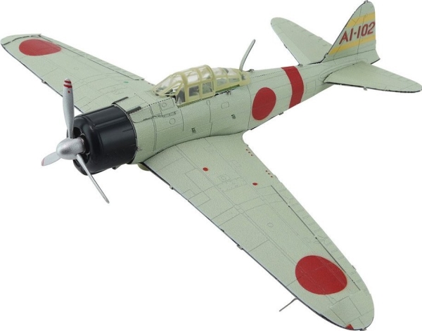 Piececool Piececool Puzzle Metall 3D Modell - Mitsubishi A6m Zero Flugzeuge