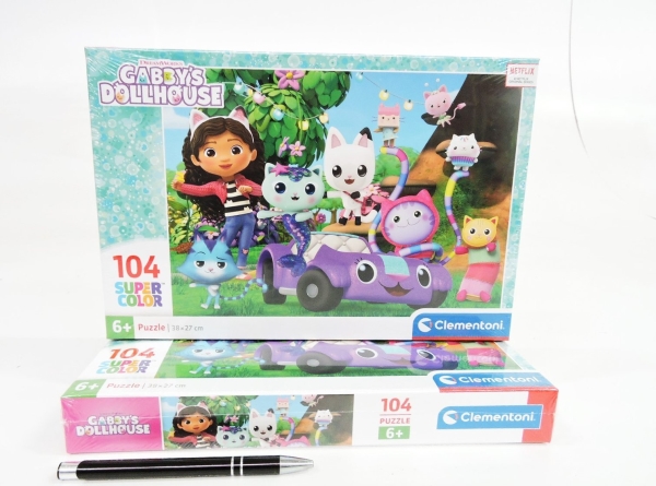 Cle-Puzzle 104 Supercolour Gabby 25034
