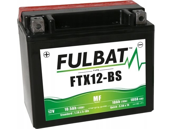 Fulbat Akumuliatorius 10 Ah 180 A En 12V
