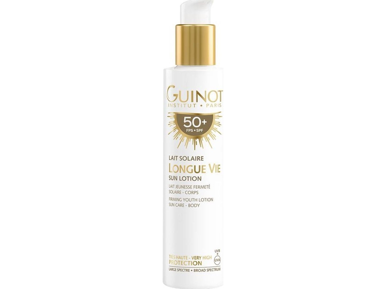 Guinot, Longue Vie, Firming, Sunscreen Lotion, SPF 50+, 150 ml