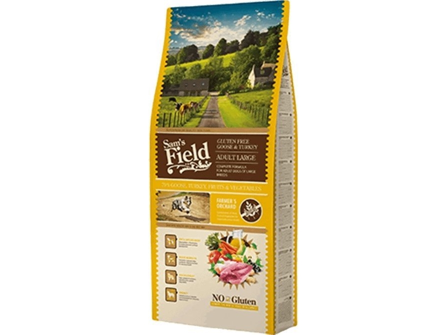 Sams Field Adult Large Gans &Amp Pute 13Kg