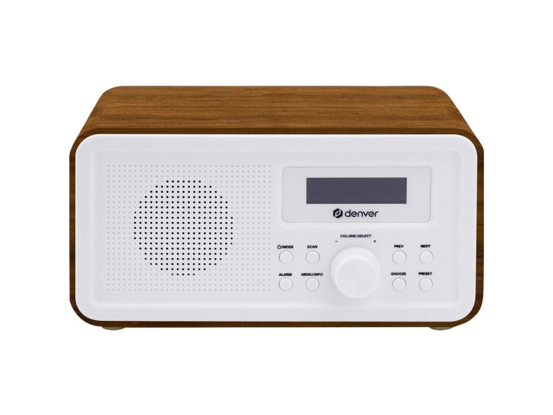Tischradio Denver Dab-30Dw Dark Wood Dab+, Fm Dark Wood (Seidenmatt)