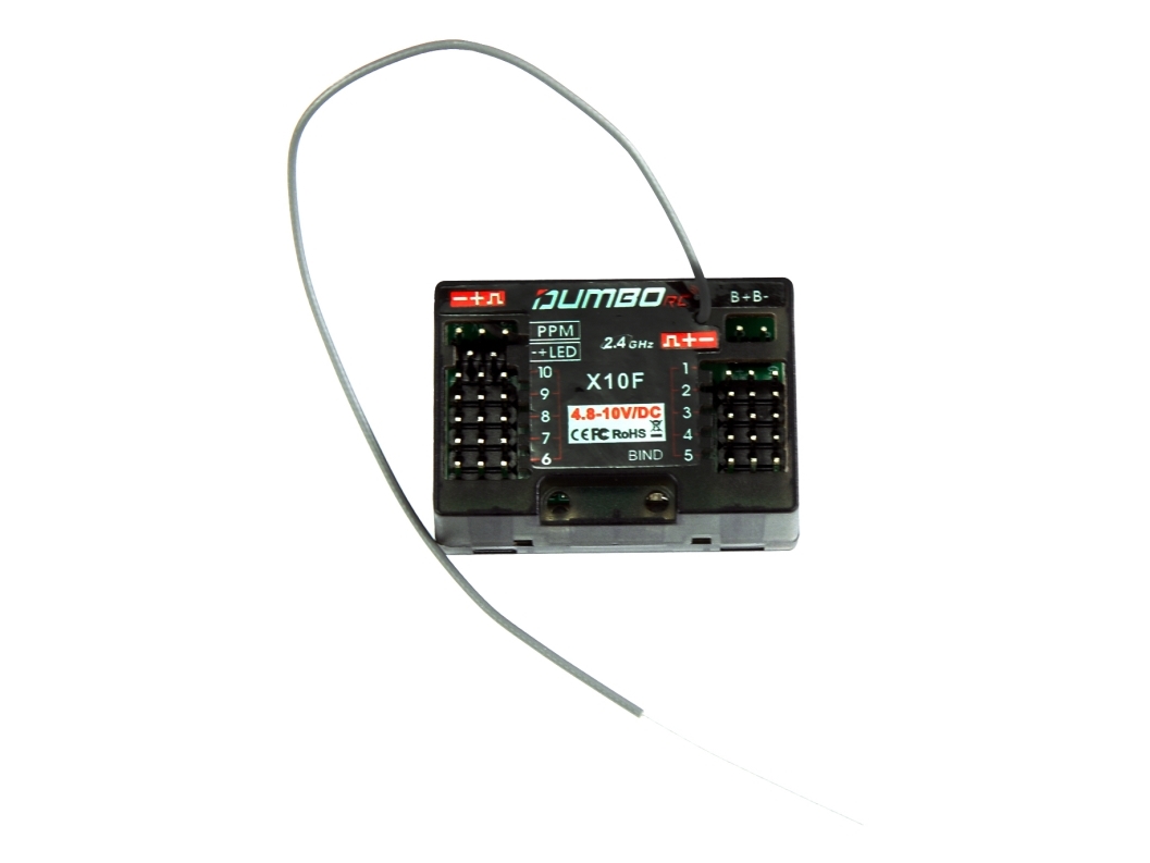Amewi Empfänger X10f, Receiver, Schwarz