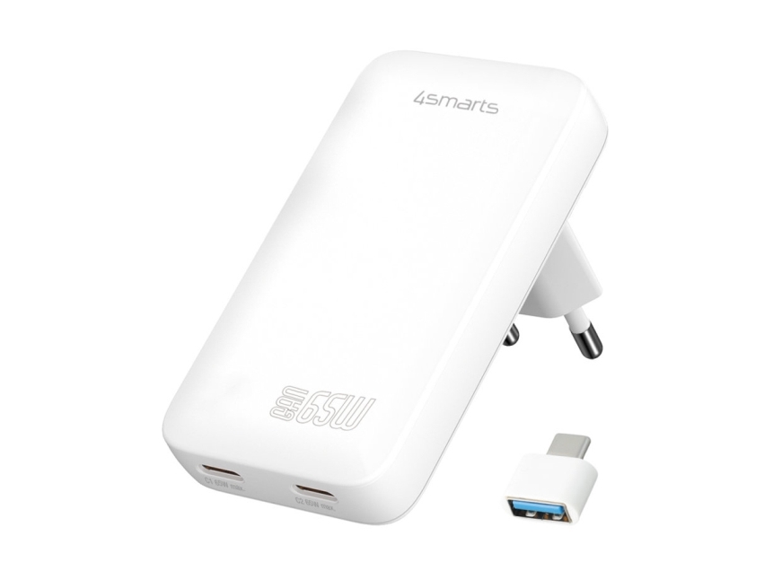 4smarts 542065 oplader til mobil enhed Universel Hvid Vekselstrøm Indendørs