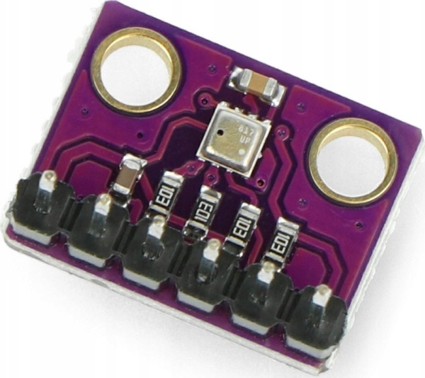 Oem BME280 - drėgmės, temperatūros ir slėgio jutiklis 110kPa I2C/SPI - 3.3V - lituotos jungtys