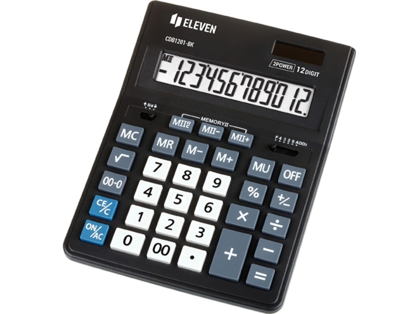 Eleven Eleven laskin CDB1201-BK, musta, pöytätietokone, 12 paikkaa