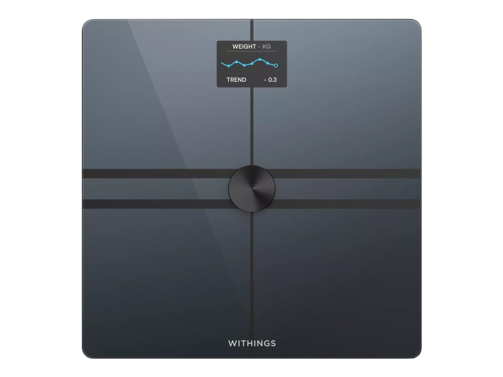 Withings Body Comp Elektronisk Personlig Vægt 200 Kg 50 G Sort 5 Kg Kg Lb