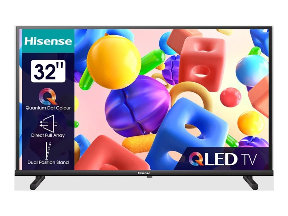 Hisense 32A5KQ - 32 Diagonal klass A5KQ Series LED-bakgrundsbelyst LCD-TV - QLED - Smart TV - VIDAA - 1080p 1920 x 1080 - Quantum Dot, Direct LED - svart | TV, Ljud & Bild - TV & Hemmabio - TV | GameStuff