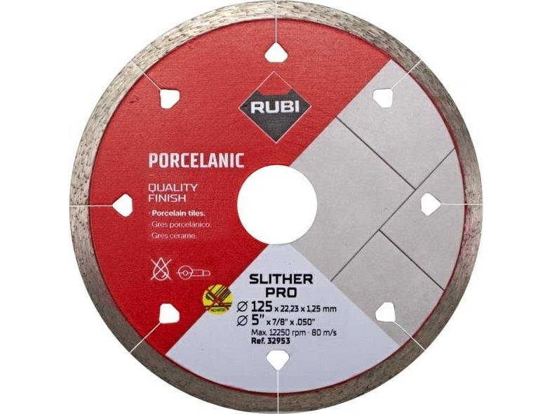 Deimantinis Pjovimo Diskas Rubi Slither 125 Pro 125 Mm