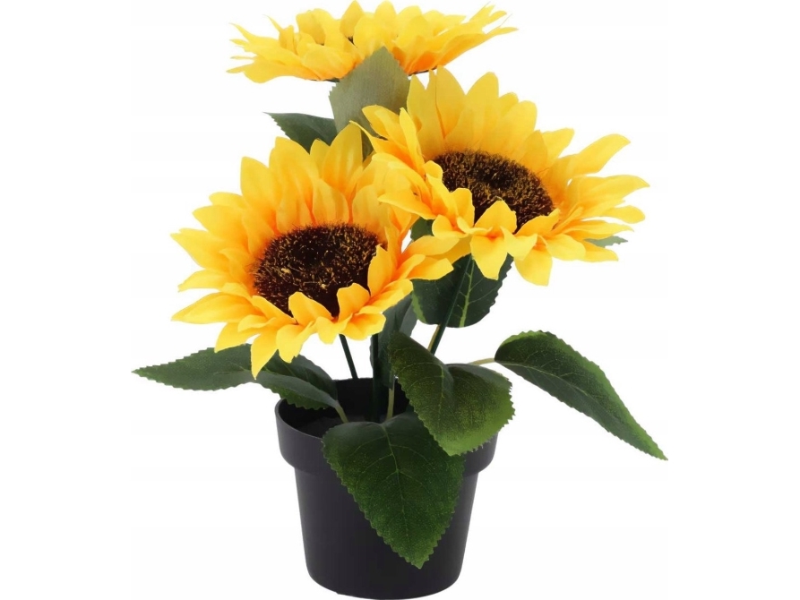 ProGarden kunstig solsikke, 20 cm