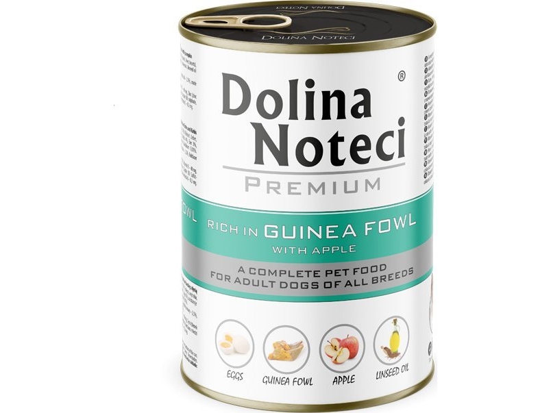 Dolina Noteci Premium våtfoder för hundar rikt på pärlhöns med äpple burk 400 g | Sällskapsdjur - Hund - Hundmat | GameStuff