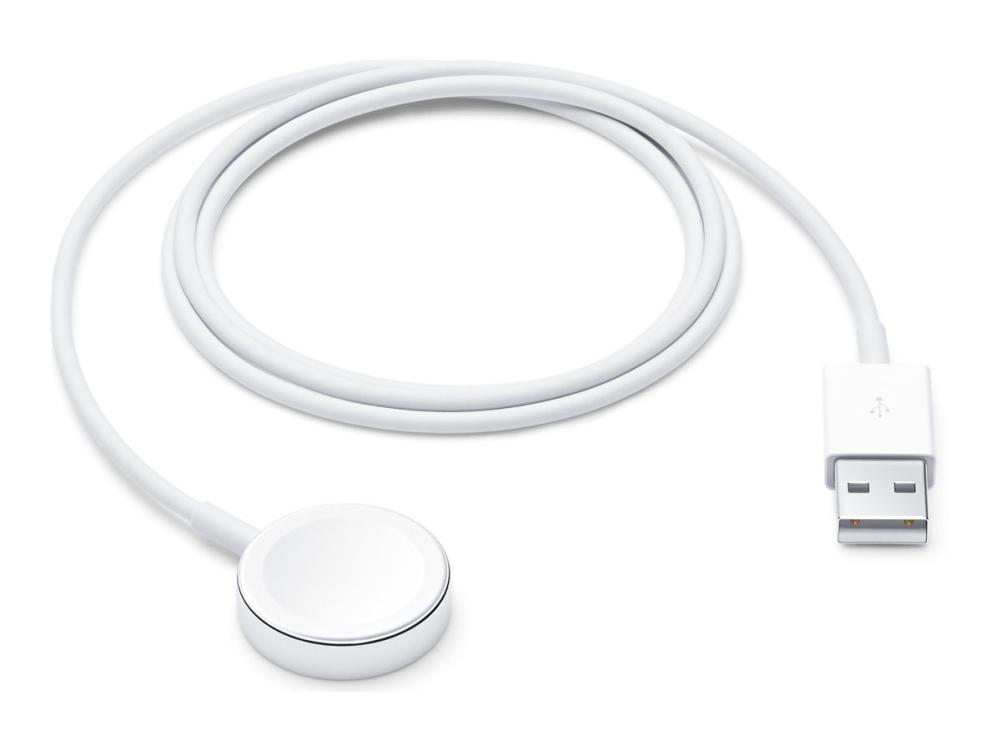 Apple - Ladekabel for smartarmbåndsur - USB hann - 1 m - Rask lading, magnetisk