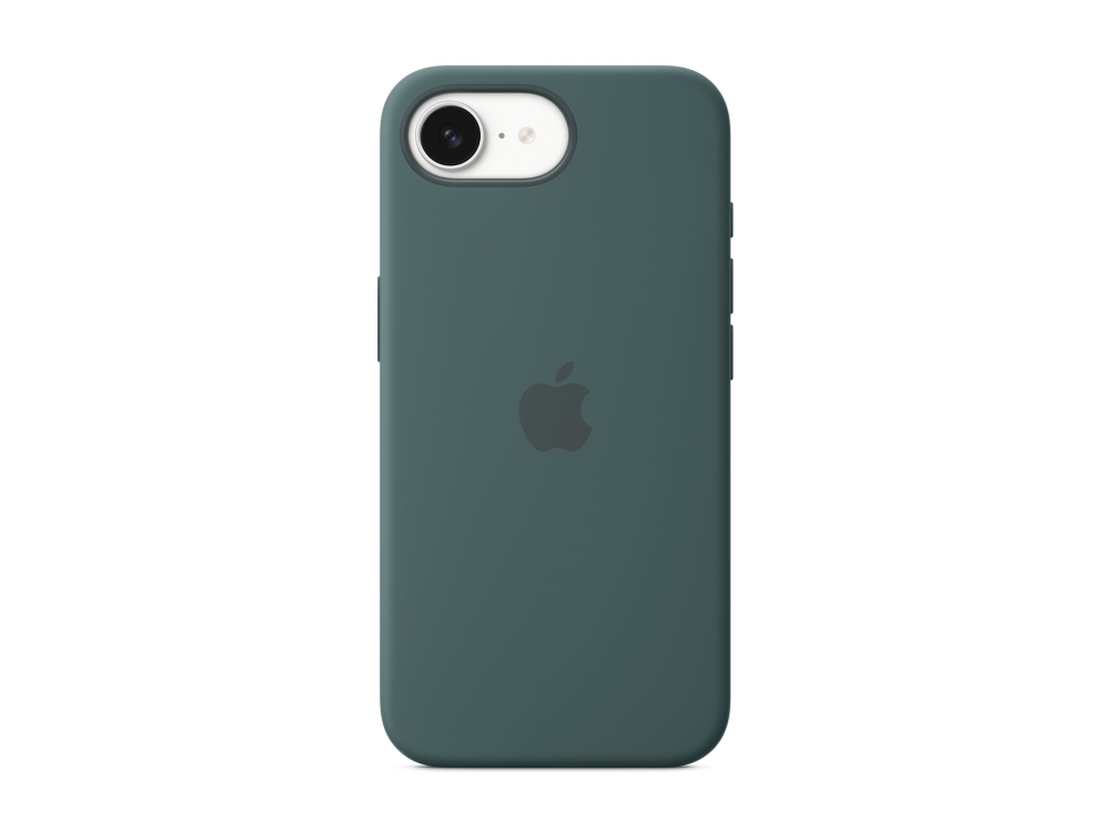 Apple - Bagsidecover til mobiltelefon - silicone - søgrøn - for iPhone 16e